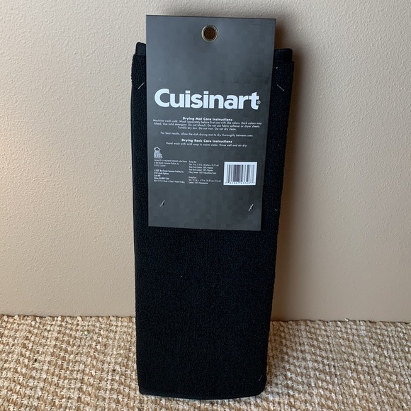 NWT Dish Drying Mat With Rack For Kitchen Counter Cuisinart - Picture 3 of 4